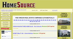 Desktop Screenshot of homesourcemag.net